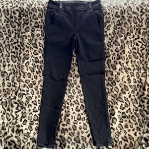 American Eagle, Black Hi-Rise Jegging, size: 4 Regular